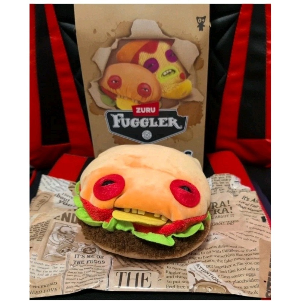 New Fuggler Fuggalicious 9" Plush Walmart Exclusive Hamburger Food Bag